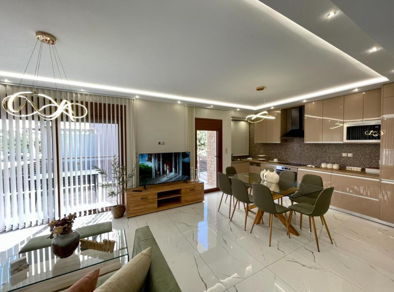 Agora Luxury Villa I Loutráki Exterior foto